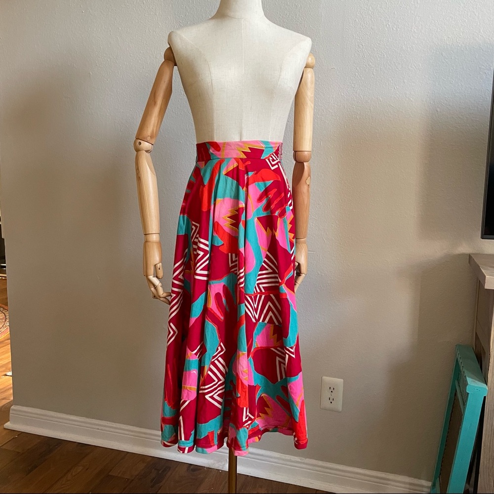 Vintage Alley Cat by Betsey Johnson Midi Skirt